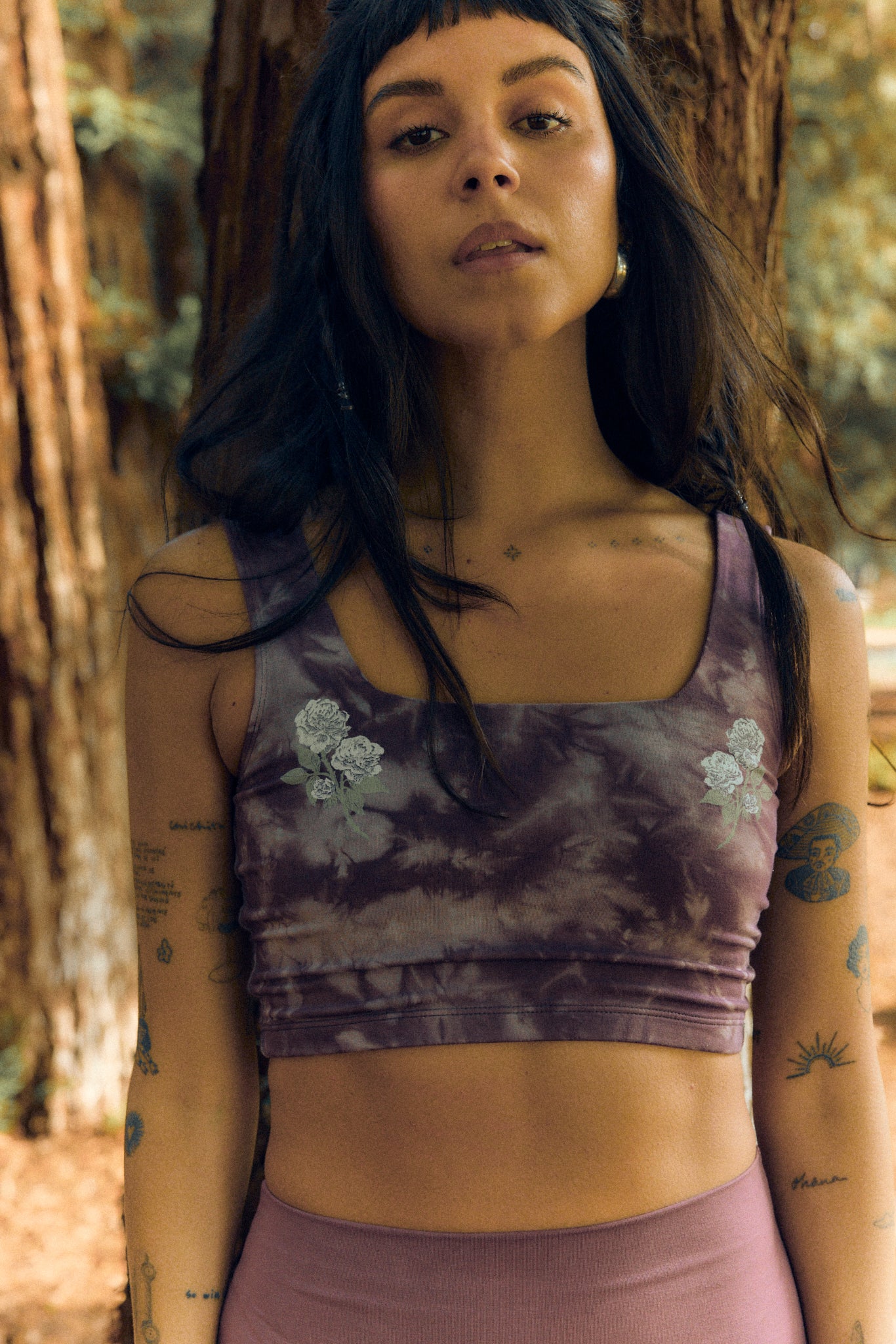 Frozen Garden Square Top