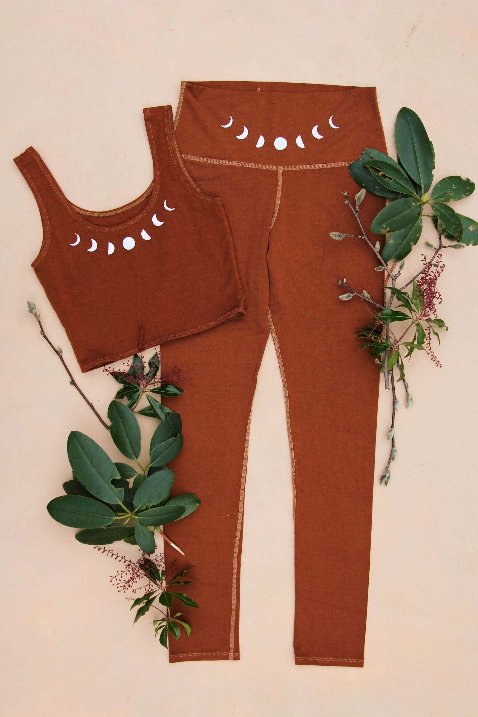 Women's sustainable yoga wear. Eco friendly and fair trade.