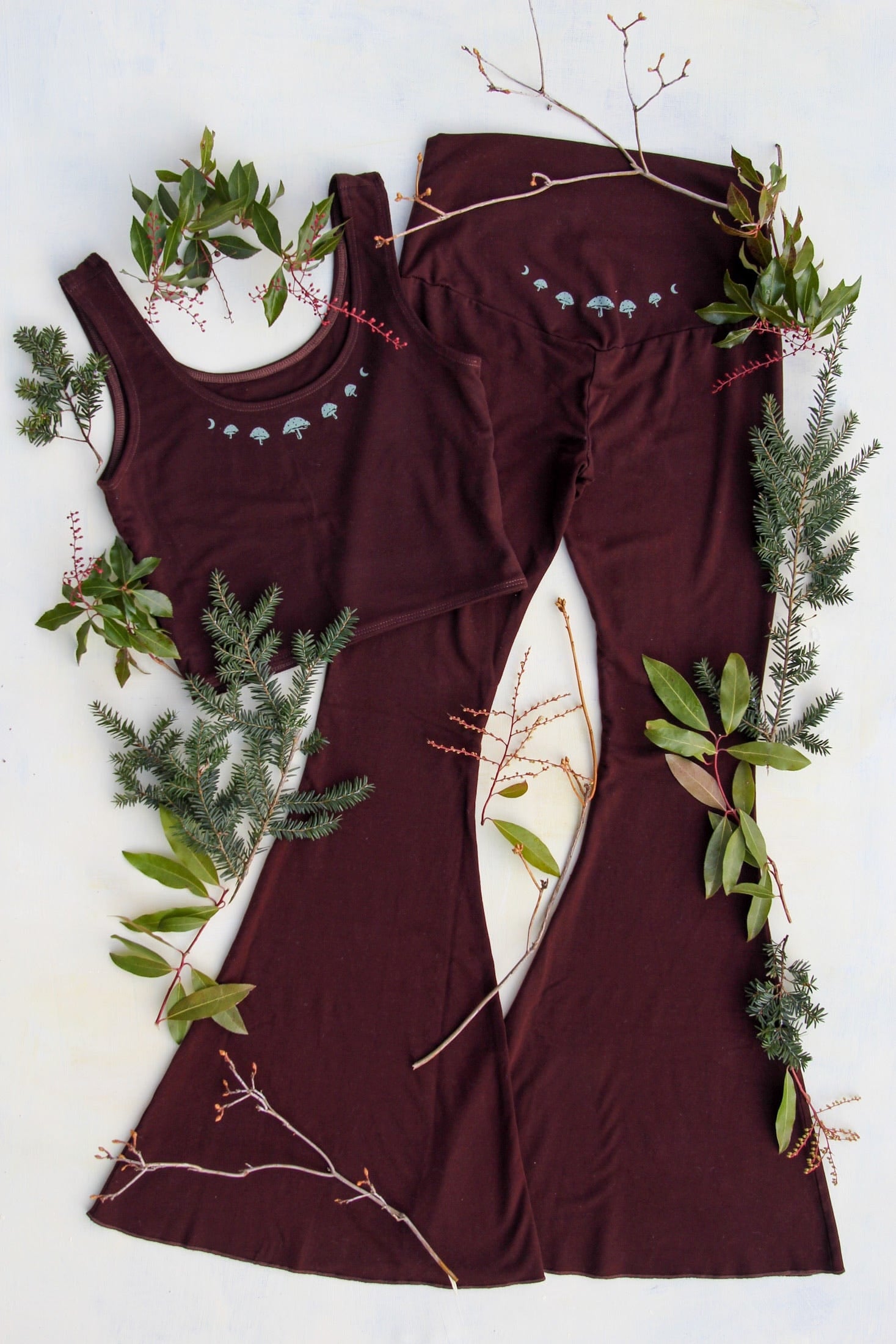 Women's sustainable yoga wear. Eco friendly and fair trade.
