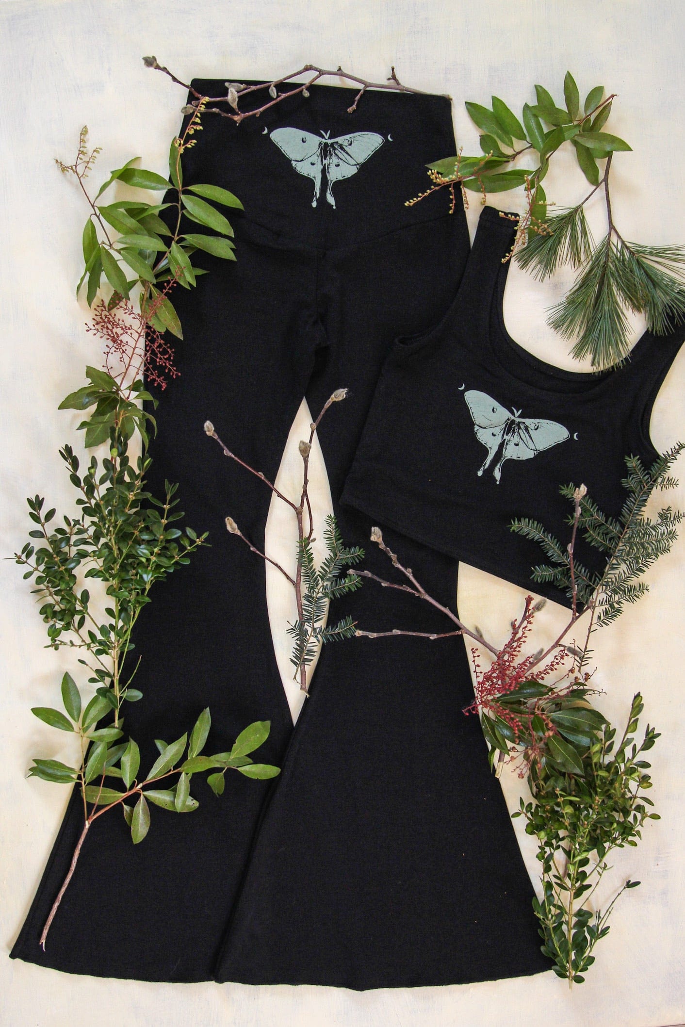 Women's sustainable yoga wear. Eco friendly and fair trade.