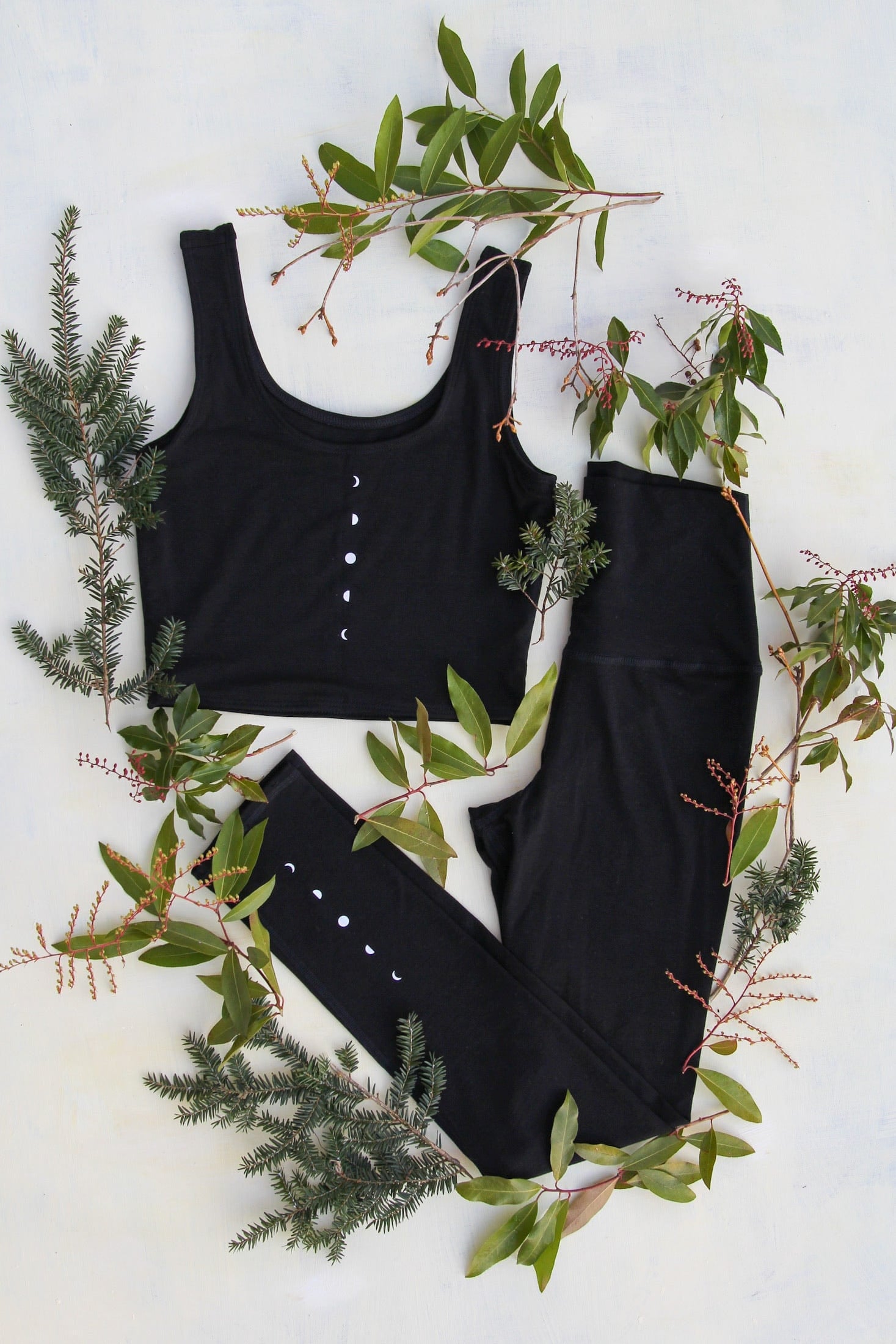 Women's sustainable yoga wear. Eco friendly and fair trade.